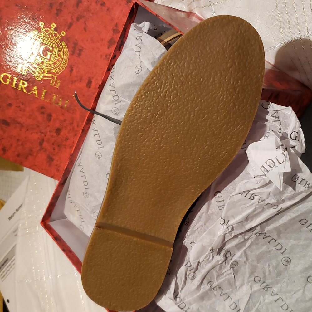 Giraldi NEW 'Danny-4' Chukka Boots Faux Suede NIB Grey Men's 13 - Picture 6 of 16